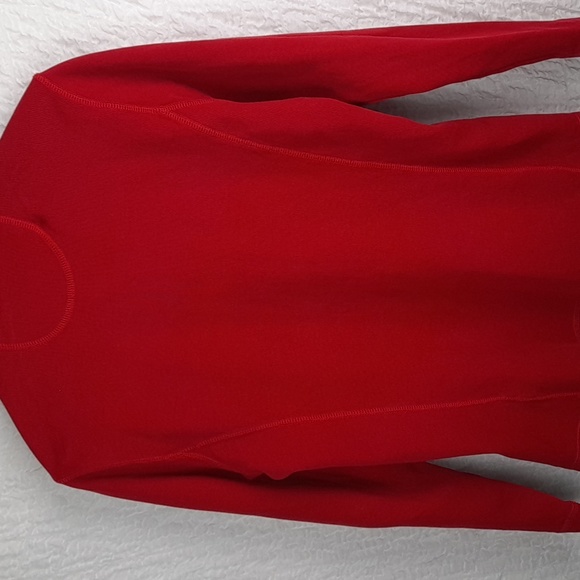 Cutter and Buck Women Full Zipped Sweater Large Red 195 - Picture 4 of 7
